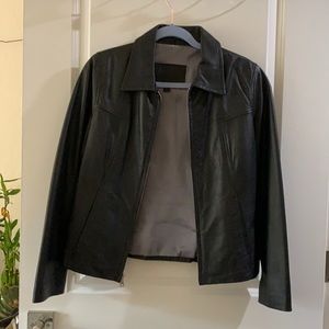 Guess genuine leather jacket